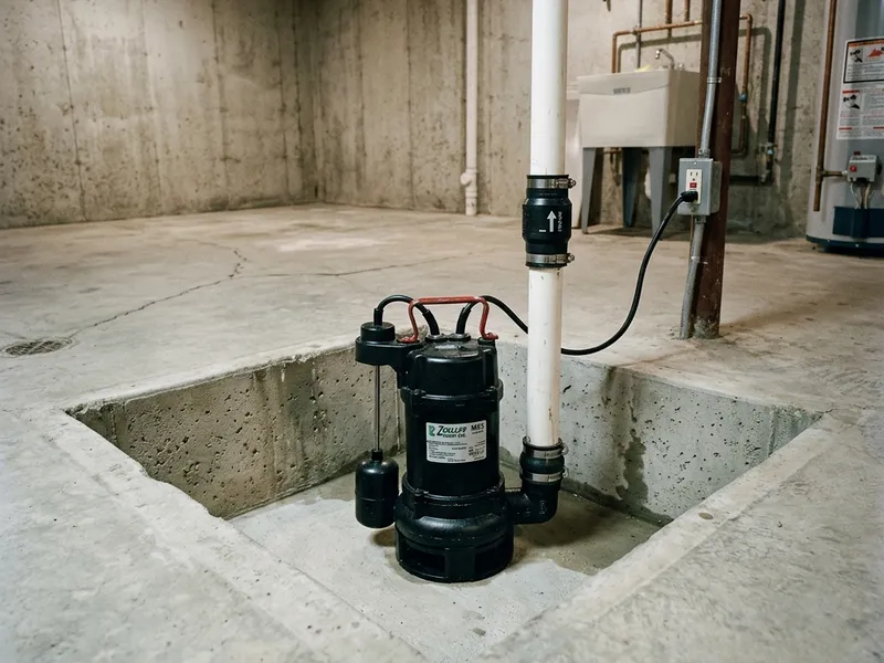 Sump Pump Installation Plumber in Pardeeville, WI